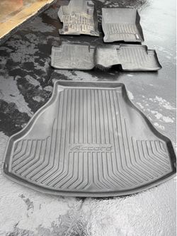 2013-2017 accord weather teach mats w trunk