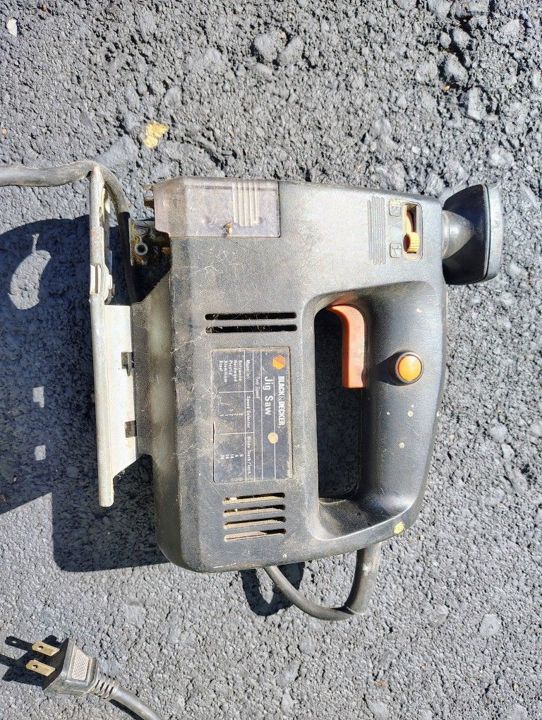 Black And Decker Jig Saw And Sander