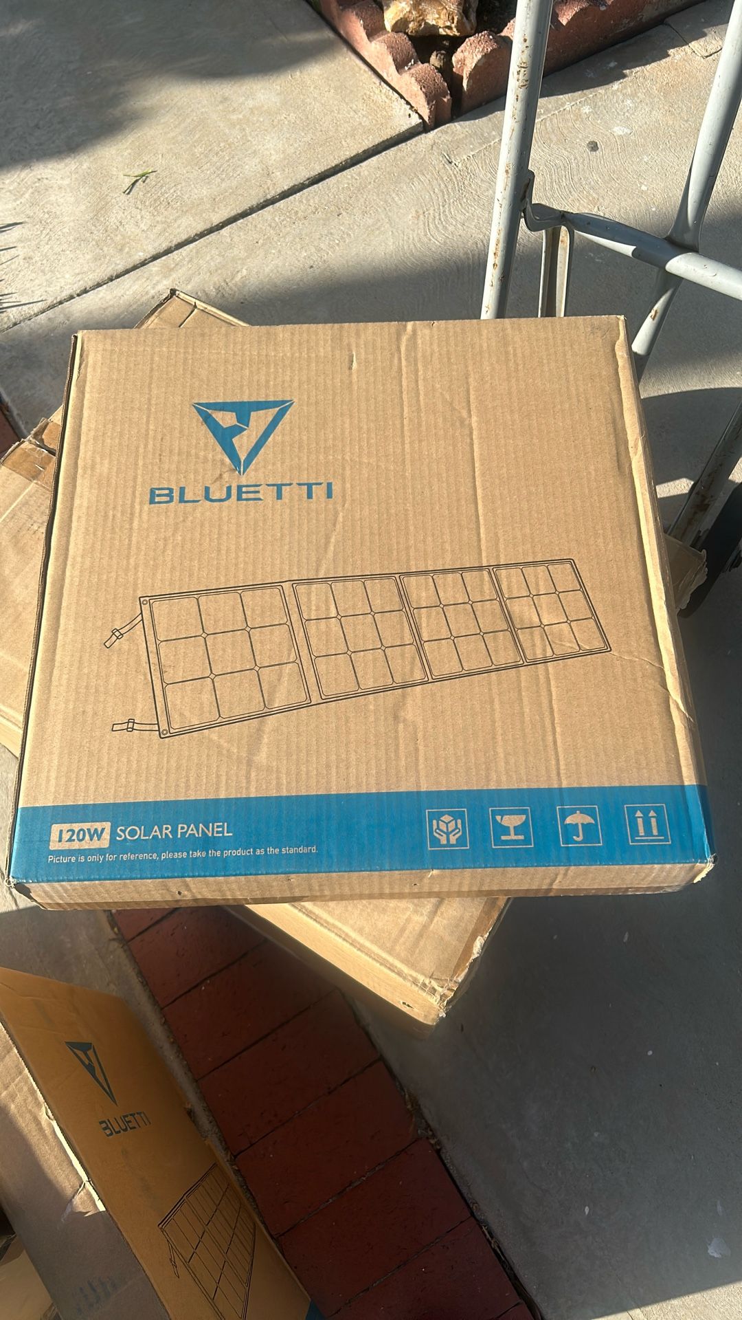 Two Bluetti Solar Panels