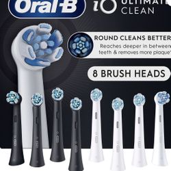 Oral-B iO Series Electric Toothbrush Replacement Brush Heads, Ultimate Clean, 9 count 