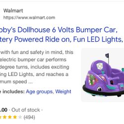 Gabbys Dollhouse Bumper Car