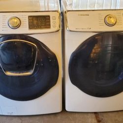 SAMSUNG SET WASHER AND ELECTRIC DRYER WORKING PERFECT 