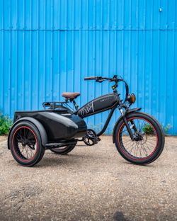 Mod Bike with Side Car