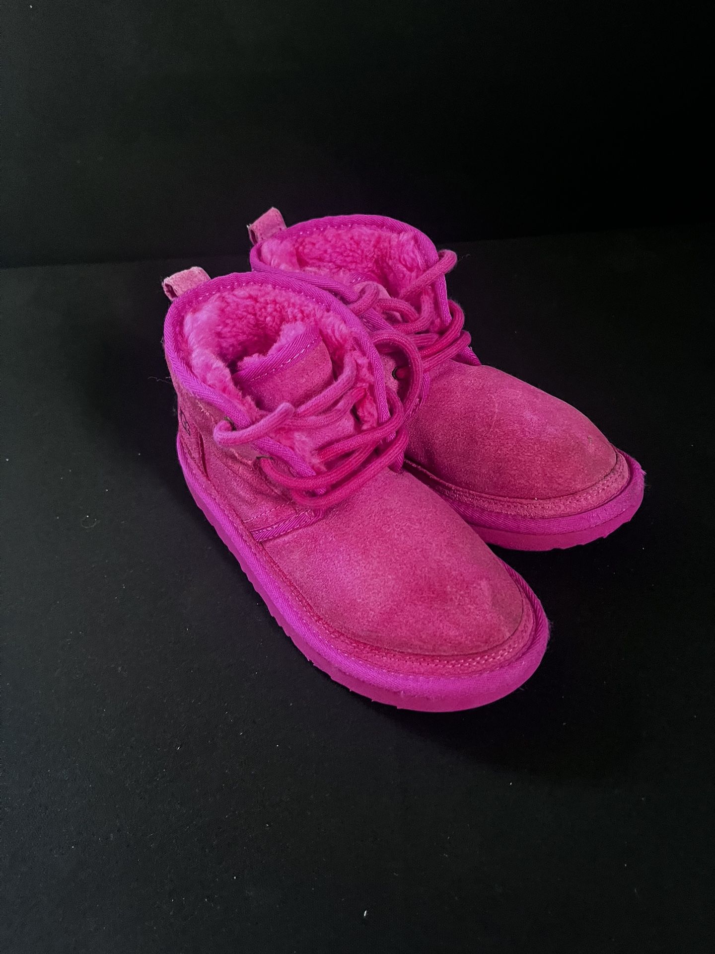 Pink Ugg Mules Size 2 Kids