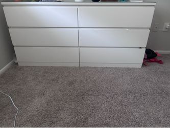 White Drawer dresser