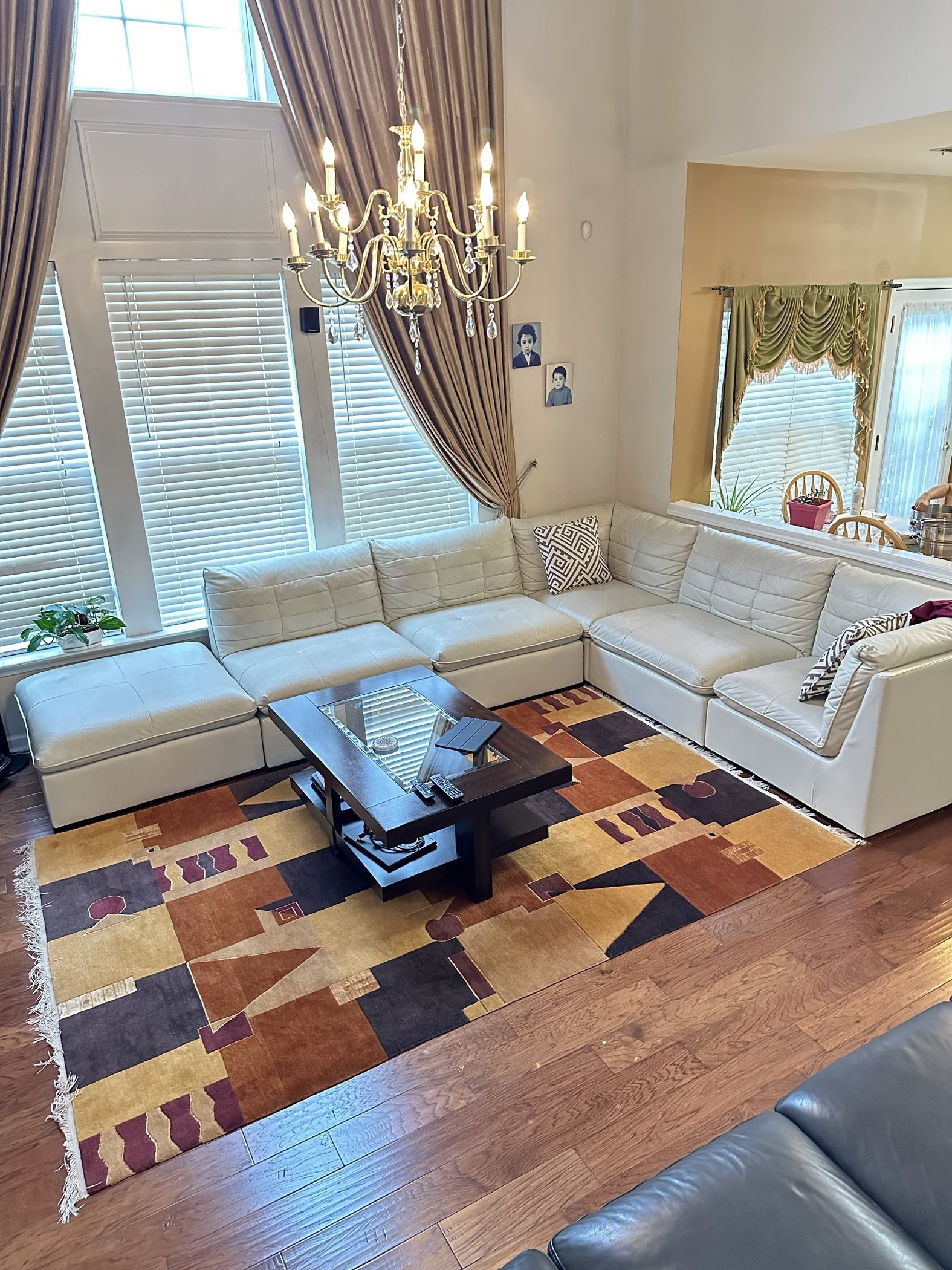 5 PC Sectional Sofa Set