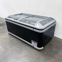 NSF 73 inches Combined Island Freezer Showcase HW18-U