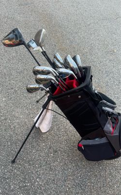 Taylor Made RBZ irons, Stealth Driver & Titleist 60 degree