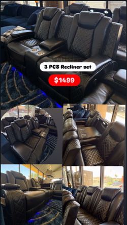 3 PCS RECLINER SET