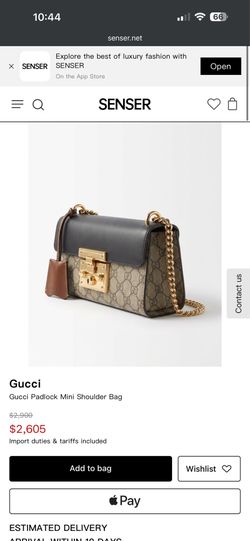 Gucci Padlock Bag