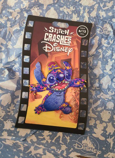 Disney Pin Trading Collectible Pins Stitch Crashes Disney 