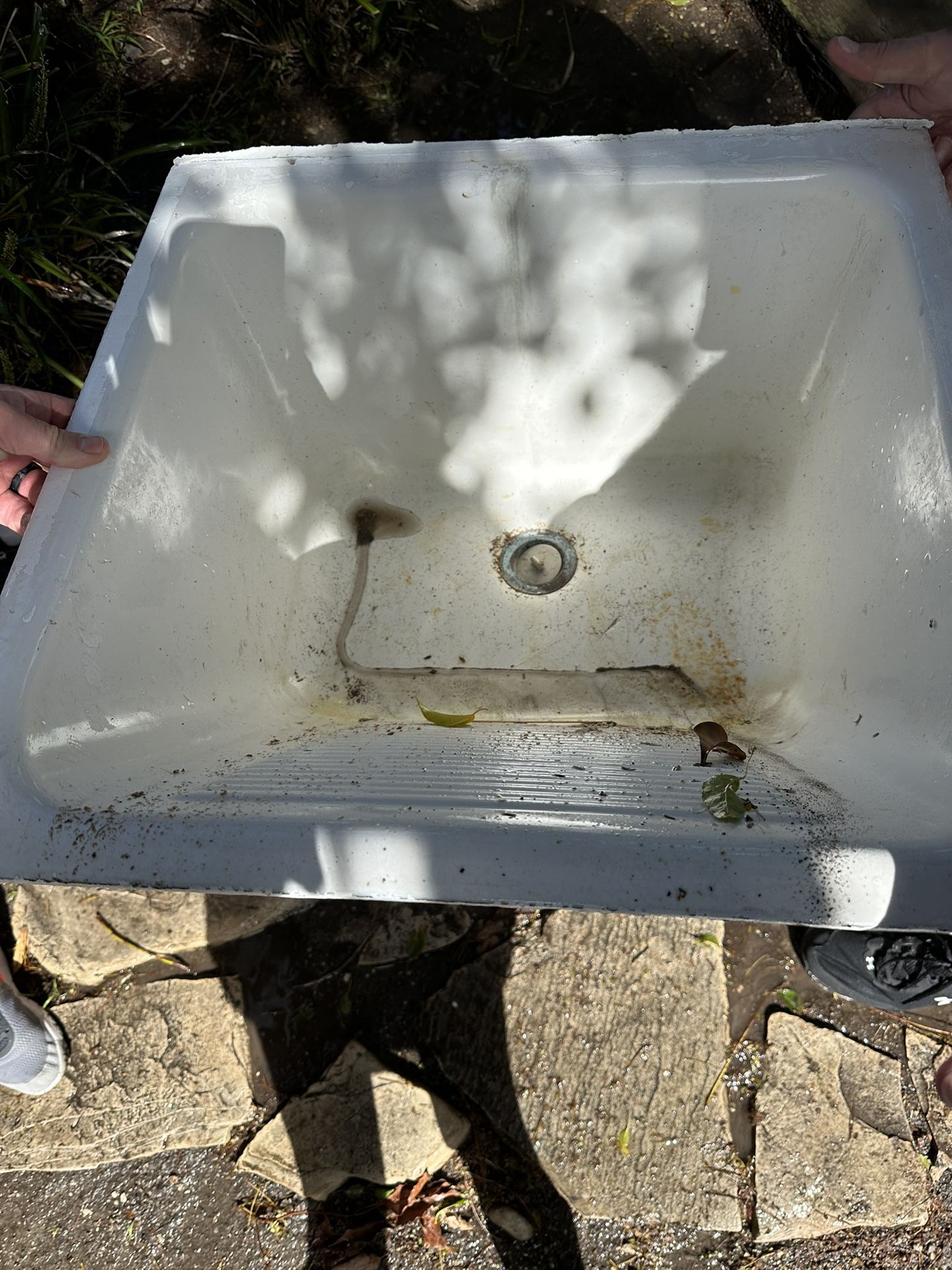 Vintage cast Iron Laundry Room Sink
