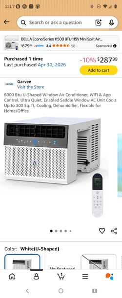 AC U-Shaped Window Unit