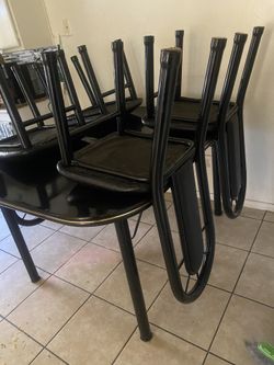 Dining Set & Pullout Bed Couch With Speaker