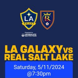 LA Galaxy Vs. Real Salt Lake on Saturday 5/11/24