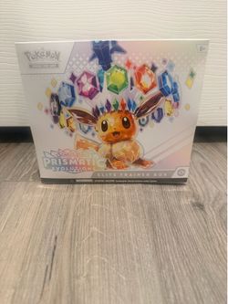 Prismatic Evolutions Elite Trainer Box Pokemon TCG Brand New Small Tear