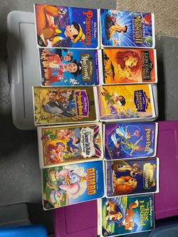 Disney VHS tapes