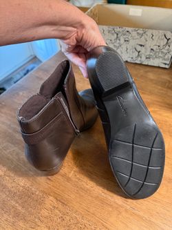 Size 11 shoes booties are brand new !