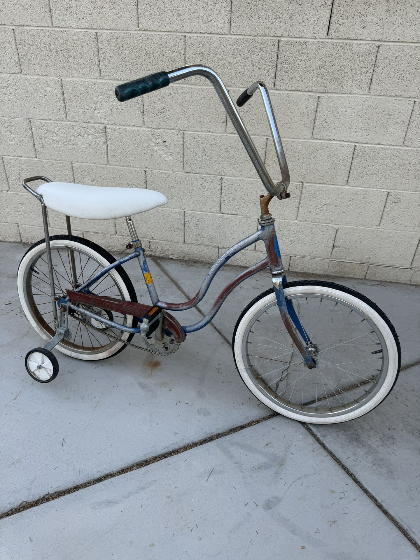 1964 Schwinn Fair Lady, Girls Blue Bicycle