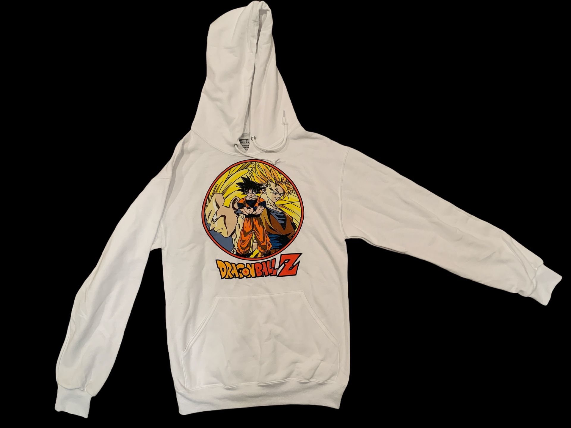 Dragon ball z hoodie white top