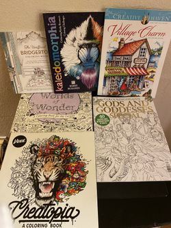Assortment Of Coloring Books Brand New