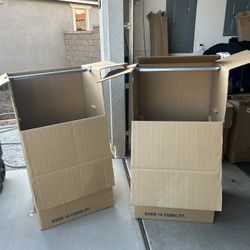 Wardrobe Moving/ Storage Boxes
