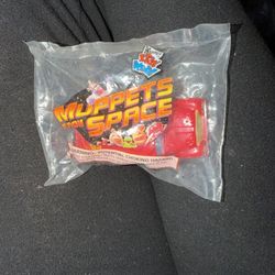 Wendy’s kids meal, Muppets from Space, 1999, vintage, Jim Henson pictures, sealed in original packaging