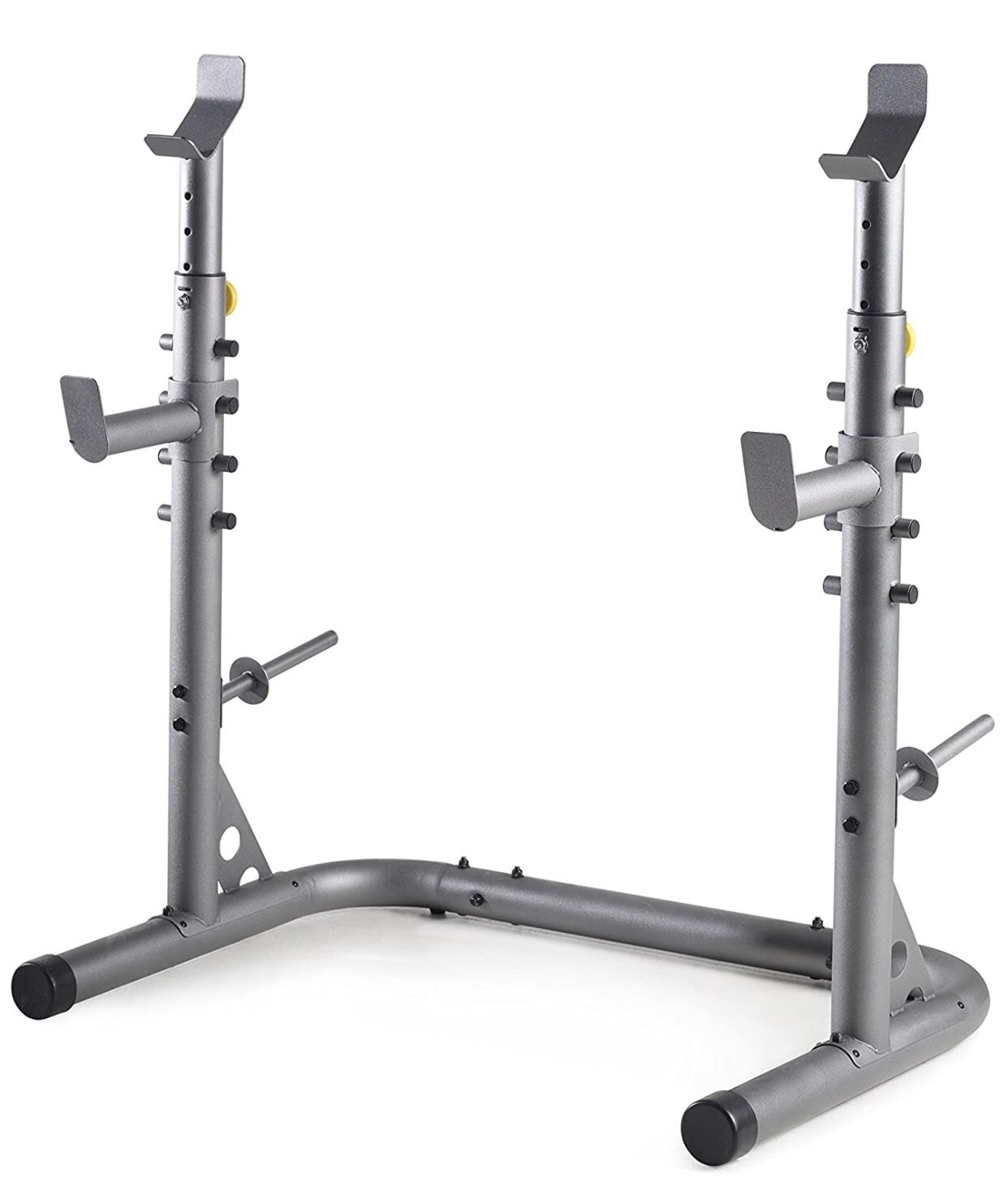 Weider XRS 20 Olympic Squat Rack and Bench Press Rack with weight