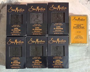 Shea Moisture African Black Face Soap