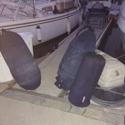 3 Large Polyform  Fenders And 1 TaylorMade With Covers