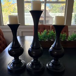 3 Candle Holders (large)