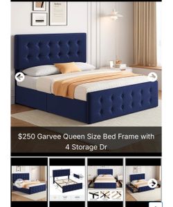 Queen bed frame