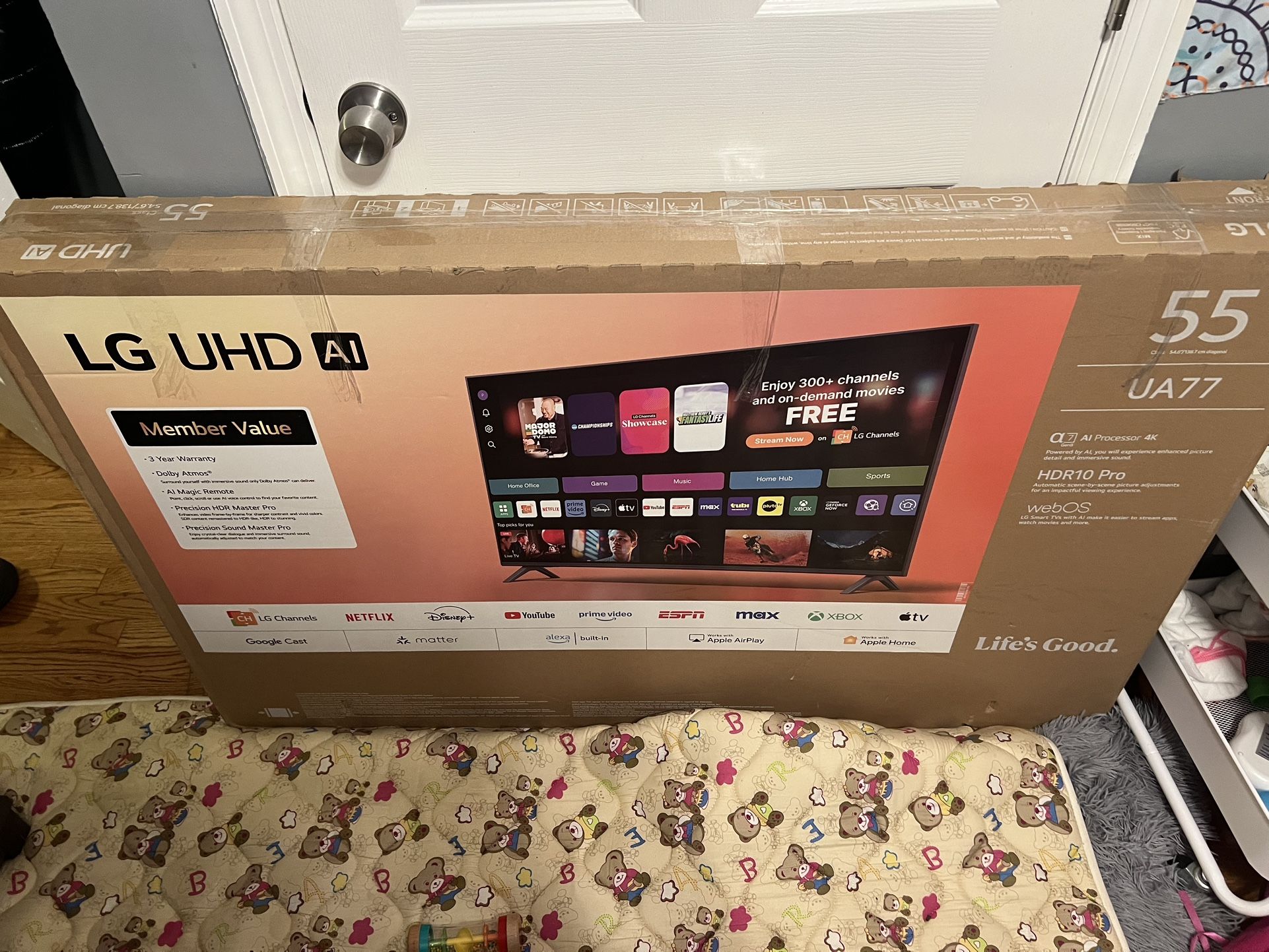 Brand New LG UHD TV 55”