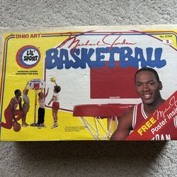 Michael Jordan Lil’ Sport Ohio Art Basketball Hoop 678M