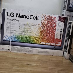 65” Nanocell85 Smart 4K Tv 120Hz WebOS 