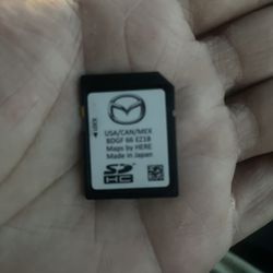 Mazda Navigation Card