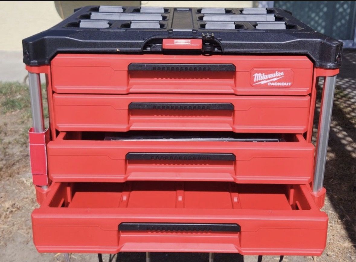 Milwaukee 4-Drawer Packout (NEW)