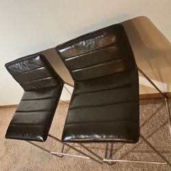 Leather Bar Stools