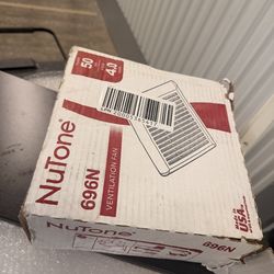Nutone 696N bathroom exhaust system $50