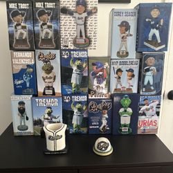 Dodgers Quakes Bobbleheads 