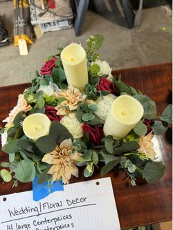 Wedding/floral decor