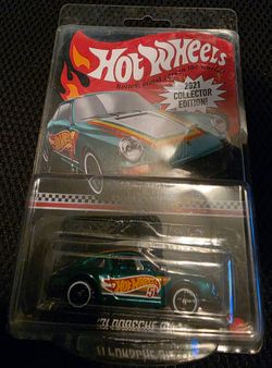 Hot Wheels RLC 2021 '71 Porsche 911 Mint Conditon in Sterling Protector