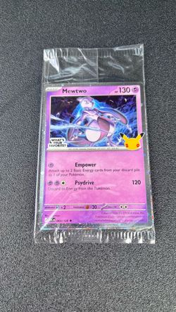 Pokemon 30th Mewtwo Promo new sealed