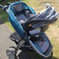 Graco Bravo Chicco Stroller And Carseat