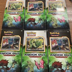 Pokémon Knock Out Boxes 