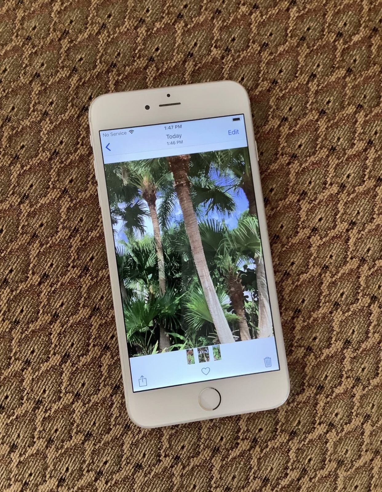 iPhone 6 Plus With Charger And Phone Case