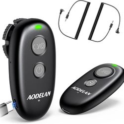 for Canon Rechargeable Camera Remote Shutter Release - AODELAN Wireless & Wired Remote Control