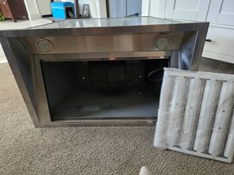 Range hood insert