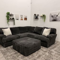 Gray Sectional Couch - Free Delivery