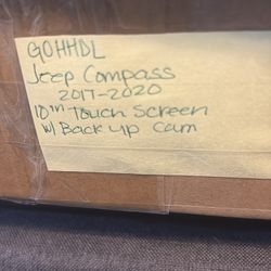 Jeep Compass Back up cam